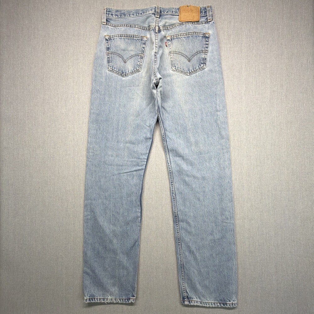 VTG Levi’s 501 Jeans Made in USA Men’s 34x34 (Fits 32x32) Denim Straight Fit